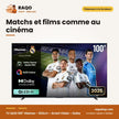 TV QLED 100'' Hisense – 253cm – Smart Vidaa – Dolby | 100Q7Q