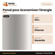 Congélateur Vertical Hisense – 212L Net – 7 Tiroirs – Congelation Rapide A+ | RS-32DC4SA