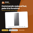 Congélateur Vertical Hisense – 5 Tiroirs – Silver – 153L | RS-20DC4SA