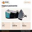 Fer à Repasser avec Centrale à Vapeur avec 1 Base 1.7L 2400W 2 Nasco – Ctn | FR_EC1720