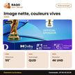 TV QLED 55'' Hisense – 139cm – Smart Vidaa – 4K UHD | 55Q6Q