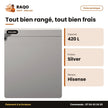 Congélateur Horizontal Hisense – 1 Porte – 420L – Silver | FC-55DD4HA