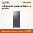Réfrigérateur Samsung – 393 L(295L+98L) – Refined Inox Pet | RT38CG6421S9UT