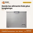 Congélateur Horizontal Nasco – Gris – 260L Net | HNAS-350