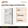 Réfrigérateur Samsung – Frost Free – Refined Inox – All Around Cooling | RT31CG5420S9MU