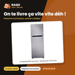 RT28HAR4DSA Samsung – Réfrigérateur Samsung – 234L (181LT+53LT) – Argent | RT22HAR4DSA/GH