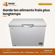 Congélateur Horizontal TCL – 380L – 1 Panier Interne – Grey | F494CFSL