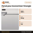 Congélateur Horizontal TCL – 290L – 1 Panier Interne – Grey | F378CFSL