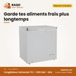 Congélateur Horizontal TCL – 243L Net – Gris – 2 Paniers Internes | TCL_F250CFS