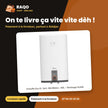 Chauffe Eau El. Vert. Md Midea – 80L – Stockage Scellé – Réservoir Ti+saphir Émail | M_D80-15FN