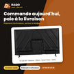 TV LED 50'' Hisense – 126cm – Smart Vidaa – Dolby | 50A4Q