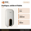 Chauffe Eau Instantane Midea Électrique – Couleur Blanc 4500W – 1.2L – 4.PCS | M_DSK45U5