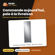 Réfrigérateur Samsung – 1PORTE – 385 L Net – No Frost | RR39M71357F/SS
