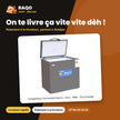 Congélateur Horizontal Nasco – Gris – 199L – Éco Energie | NASCF-250-LM