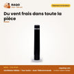 Ventilateur Midea – Tour Ivoire – Avec Télécommande – 45W | FZ10-18TRB