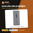 Réfrigérateur Américain Nasco – 2PORTES – 410L NET(240L+170L) – Inox | KNASF2-62.2
