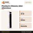 Ventilateur Midea – Tour Ivoire – Avec Télécommande – 45W | FZ10-18TRB