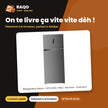 Réfrigérateur Nasco – 527L(412L+115L) – No Frost – Cool.tech. | SNASF2-685V1