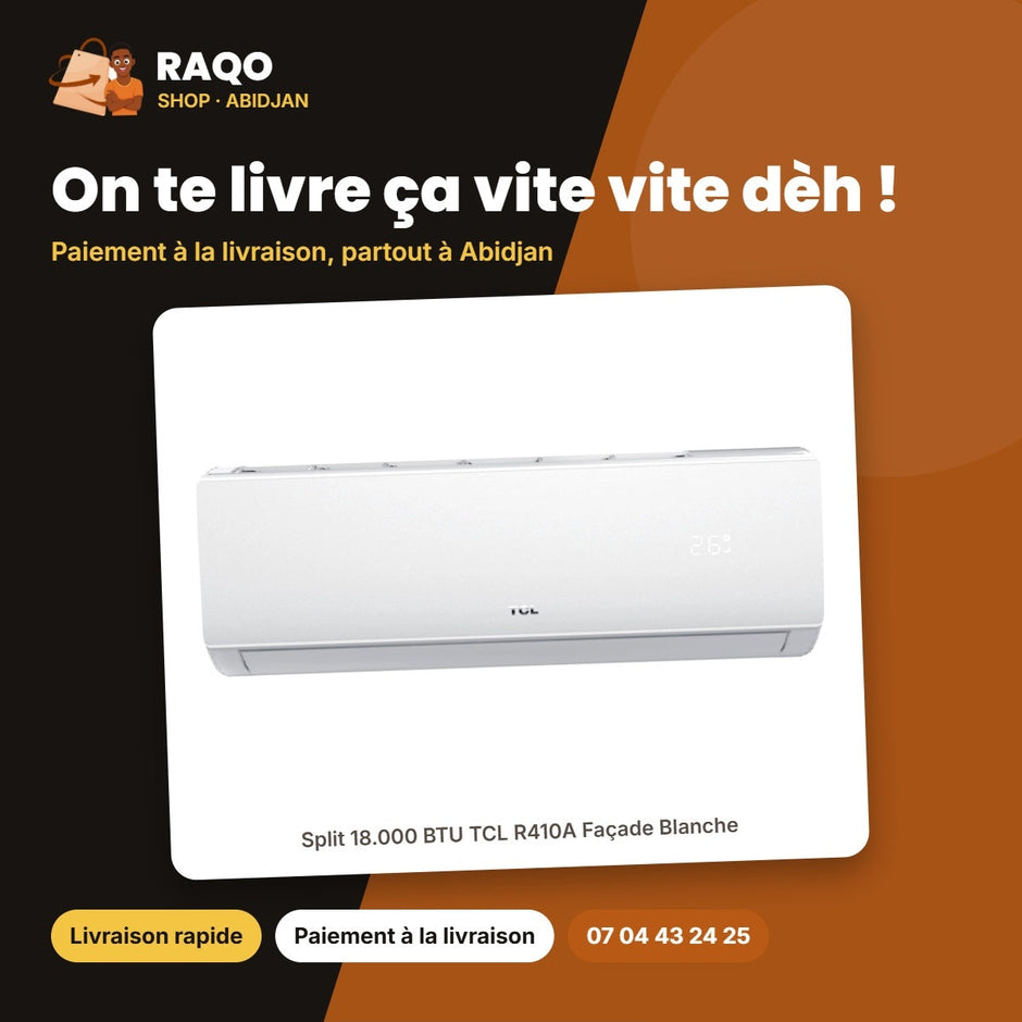 Split 18.000 BTU TCL R410A Façade Blanche | TAC-18CSA/XAA1