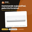 Split 24.000 BTU TCL – Façade Blanche – Smart Air-Soft Care – Éco Mode | TAC-24CSD/ZG11
