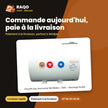 Chauffe Eau Horizontal Md Midea – 100L – Stockage Scellé – Protection Surchauffe | M_D100-15A6