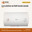 Chauffe Eau Électrique Horizontal 100 Litres Midea | M_D100-15A