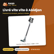 Aspirateur Recharg. Nasco – 45MN – 21.6V – Indicateur D'etat de la Batterie | VC3923-GS