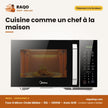 Four à Micro-Onde Midea – 30L – 1450W – Avec Grill | EG9P032MX-S