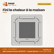 Split Cassette Hisense 48.000 BTU – Façade Blanche | AUC-48HR6SEKA