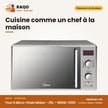 Four à Micro-Onde Midea – 25L – 900W-230V – 8 Auto Menus | AG925AGN