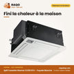 Split Cassette Hisense 12.000 BTU – Façade Blanche | AUC-12HR4SVAA