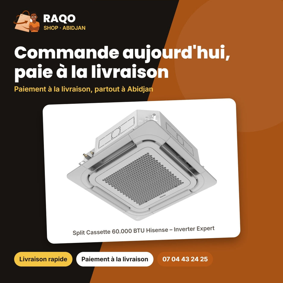 Split Cassette 60.000 BTU Hisense – Inverter Expert – Blanche | AUC-60UR6SNKC5