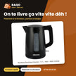 Bouilloire Électrique Hisense – 1.7 L – Noir – 1850-2200W | H17KBKS1