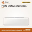 Split 18.000 BTU Samsung – Inverter R32 – Façade Blanche | AR40F18D0AGXAF