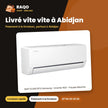 Split 12.000 BTU Samsung – Inverter R32 – Façade Blanche | AR40H12D0AM/AF
