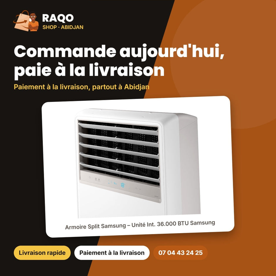 Armoire Split Samsung – Unité Int. 36.000 BTU Samsung – Inverter | AC036FEPPEH/IQ