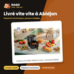 Friteuse à Air Philips 1400W 4.1 Litres – Commande Digitale – 90% Less Fat Noir | HD9252/90