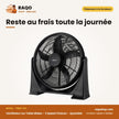 Ventilateur sur Table Midea – 3 Speed Choices – Ajustable – Hanging Function | FB50-17H
