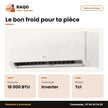 Split 18.000 BTU TCL – Inverter – Breeze In – Extreme Cooling | TAC-18CSA/TPH11I