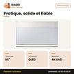 The Serif 65'' QLED Samsung – Smart – 4K UHD – HDR | QA65LS01BAUXZN