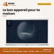 The Serif 65'' QLED Samsung – Smart – 4K UHD – HDR | QA65LS01BAUXZN