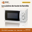 Four à Micro-Onde Midea – 20L – 700W-230V – 5 Power Levels | MG720CFB