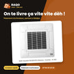 Split Cassette 18.000 BTU Hisense – Inverter – R-410 – Façade Blanche | AUC-18UR4SSAA2