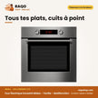 Four Électrique Encastré Midea – Tactile – Mutilfonction – Inox-Noir | GAZ_65M90E3-012