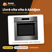 Four Électrique Encastré Midea – Tactile – Mutilfonction – Inox-Noir | GAZ_65M90E3-012