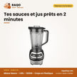 Mixeur Nasco – 1.85L – 1200W – Corps en Plastique | BL9011-CB