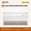 Split Allège 24.000 BTU Hisense – R-410 – Façade Blanche – Inverter Expert | AUV-24UR4SJA5