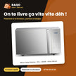 Micro-Onde Hisense – 25 L – 900W – Silver Mirroir | H25MOMS7H