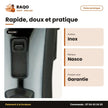 Tondeuse à Cheveux Nasco – Lames Acier Inox – Brosse de Nettoyage | NA-2651