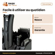 Kit Toilettage Homme Nasco – Tondeuse Électrique – Multifonction – Base + Accessoires | NA-245